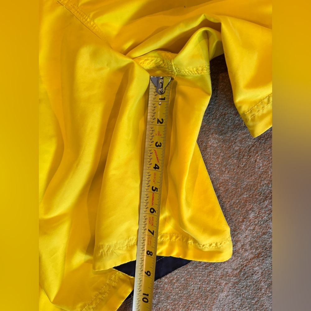Speedo Men’s Yellow Swim Trunks Mesh Lined Board Shorts XXL - Picture 6 of 10